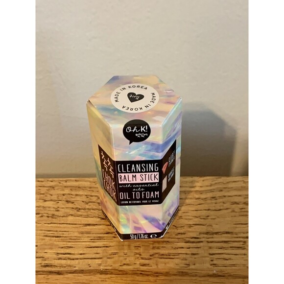 OH K! Cleansing Balm Stick Oil to Foam Essential Oil Ruby Quartz NEW Korean Chok - Picture 4 of 7